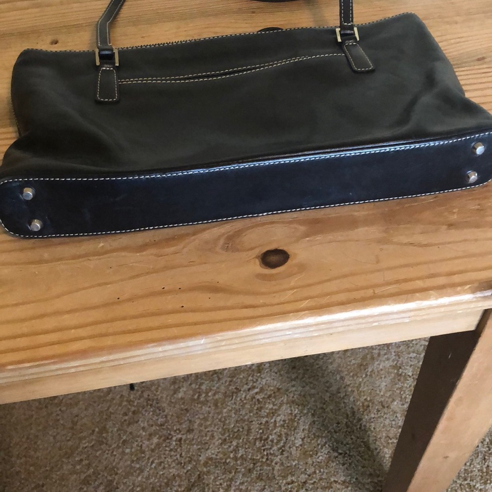 Nordstrom Black Leather Satchel - Picture 5 of 7